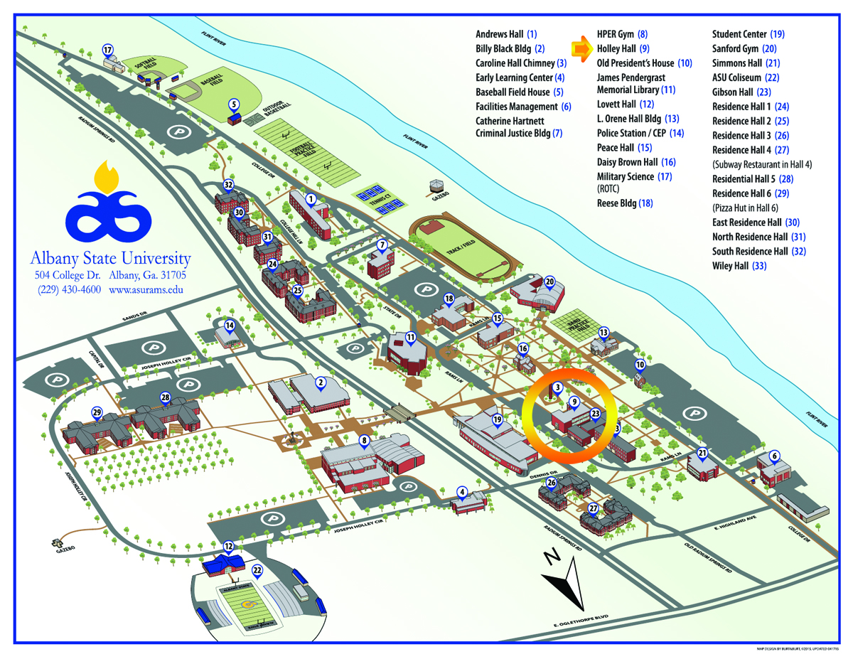 SUNY Albany Campus Map